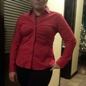 Red blouse