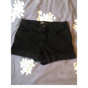 BDG. Black Denim Shorts