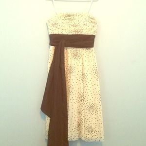 Black and white dress