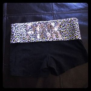 VS Pink Bing Yoga Shorts