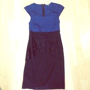 Ruffled Office Dress