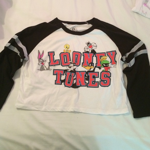 looney tunes crop top