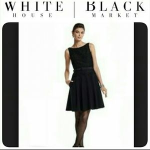 Beautiful black princess cut dress
