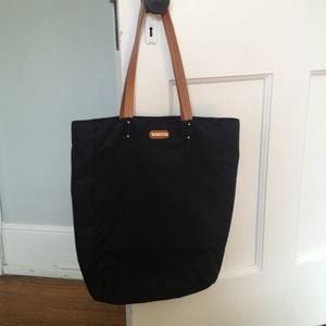 Rebecca Minkoff black nylon tote
