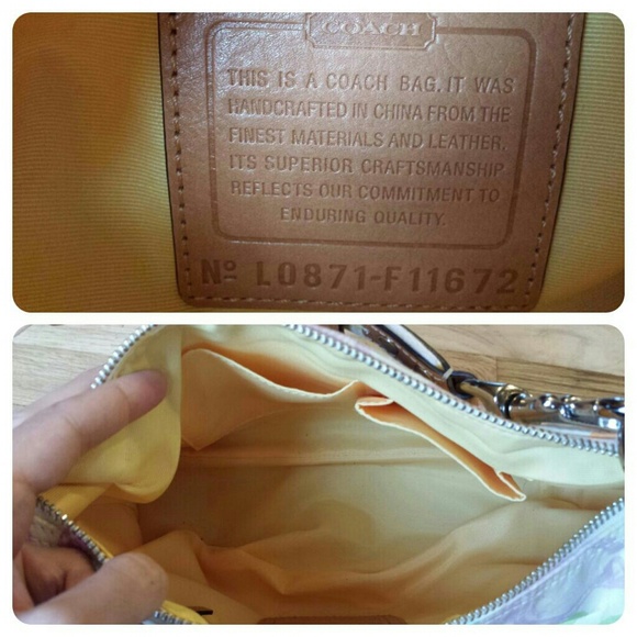 🌻Sold🌻 Coach Scribble C Purse - Picture 4 of 4