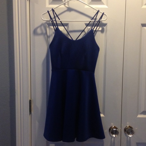 Blue Finn & Clover  spaghetti strap  size small