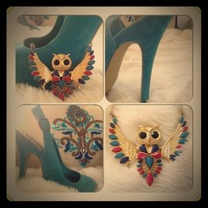 Steve Madden teal heels