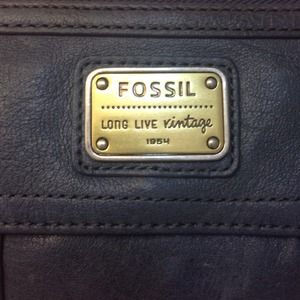 Fossil leather wallet