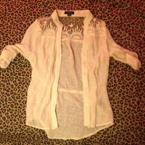 Cream Colored Cardigan