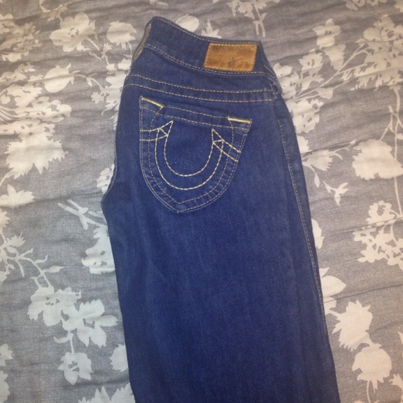 True Religion Straight Leg Jeans