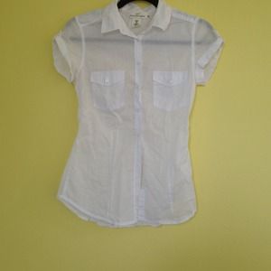 White Collared Shirt