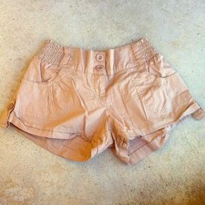 Tan shorts
