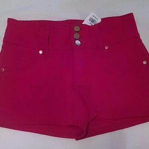 Agaci Red Shorts