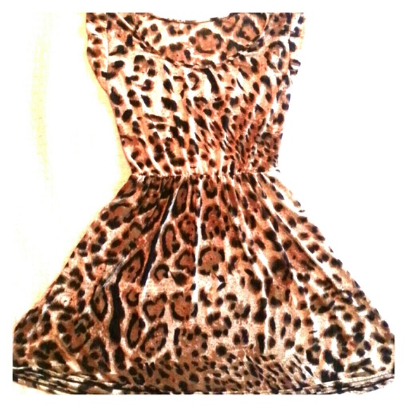 Leopard Print doll Dress