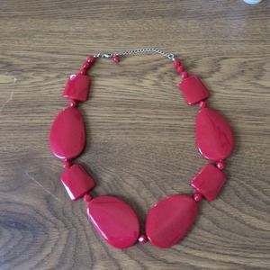 Gorgeous Red Statement Necklace
