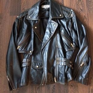 Women's leather jacket