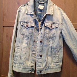 Oversized Acid Wash Denim Jacket