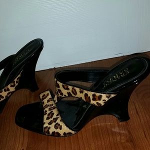 Leopard heels