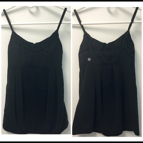 ⚡️️FLASH SALE⚡️Black lululemon Tank