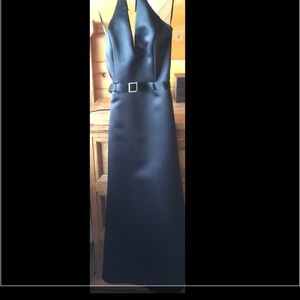 Black formal dress