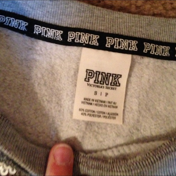 SOLD Bling PINK VS hoodie - Picture 3 of 3