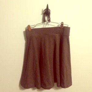H&M Skater Skirt Gray