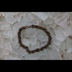 Copper Colored Chain Maille Bracelet