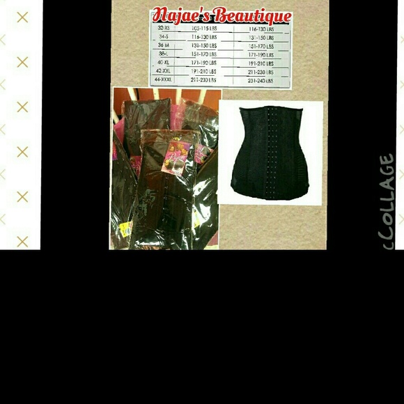 Med size nude waist cincher