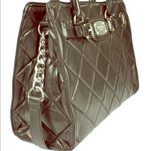 Michael Kors quilted Hamilton tote.