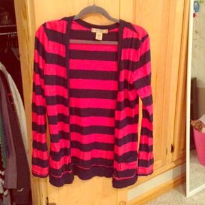 Long sleeve striped sweater
