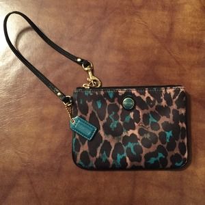 Authentic Coach Wristlet!