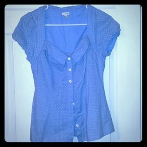 Anthropologie sweetheart button up