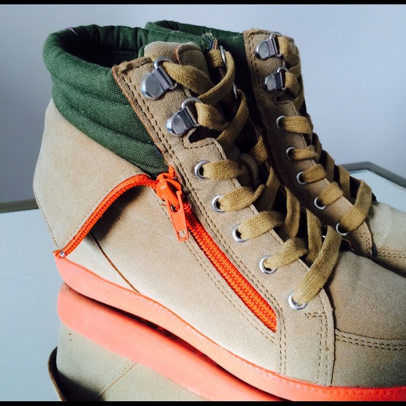 Shoes Camel Colored Wedge Sneakers Poshmark