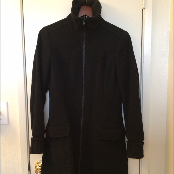 Long black coat