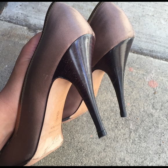 GIUSEPPE ZANOTTI SZ 8 JEWELED HEELS SHOES PUMPS - Picture 4 of 4