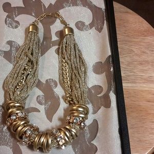 Gold Bling Necklace