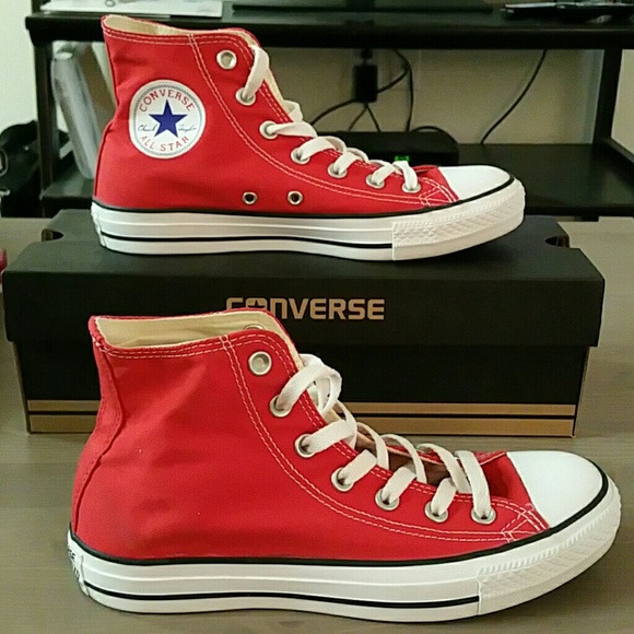 Unisex Red Chuck Taylor All Star High Top Converse