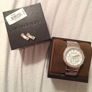 Michael Kors silver watch
