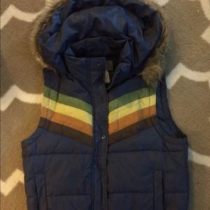 retro puffy vest