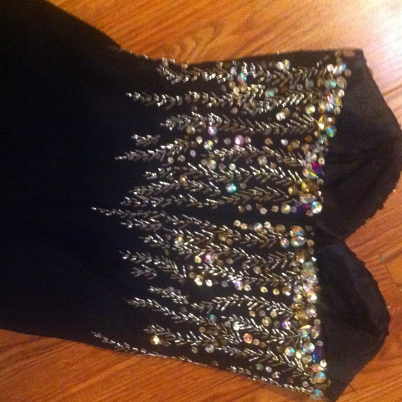 Black prom dress - Picture 3 of 3