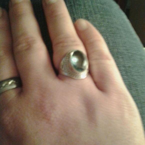 SOLD...5 kt. Aquamarine 925 sterling silver ring