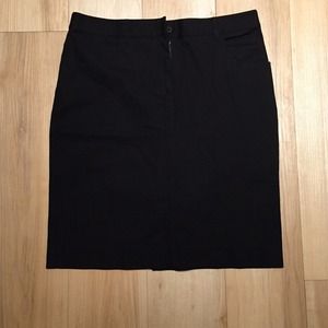 Calvin Klein black pencil skirt