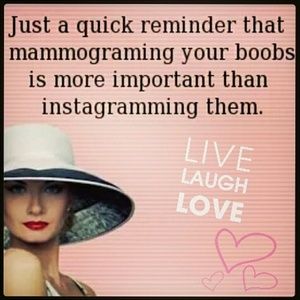 Get your #Mammogram!