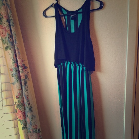 Cute Stripped Tank Dress