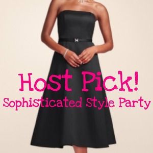 ⬇️REDUCED💥HP 11/22💥 Strapless Tea Length Dress