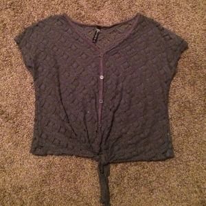 Lace shirt. Runs small