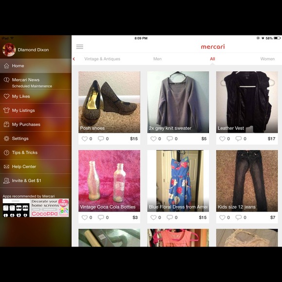 My Clothes for cheap...find me on there