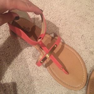 Coral sandals ✨