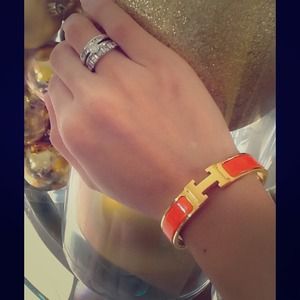 💯% Authentic Gold Hermes PM