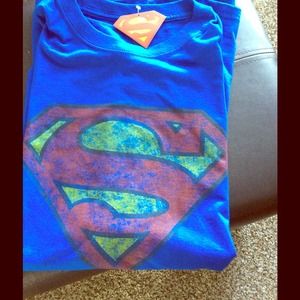 New With Tags XL SuperMan TShirt/Nightshirt